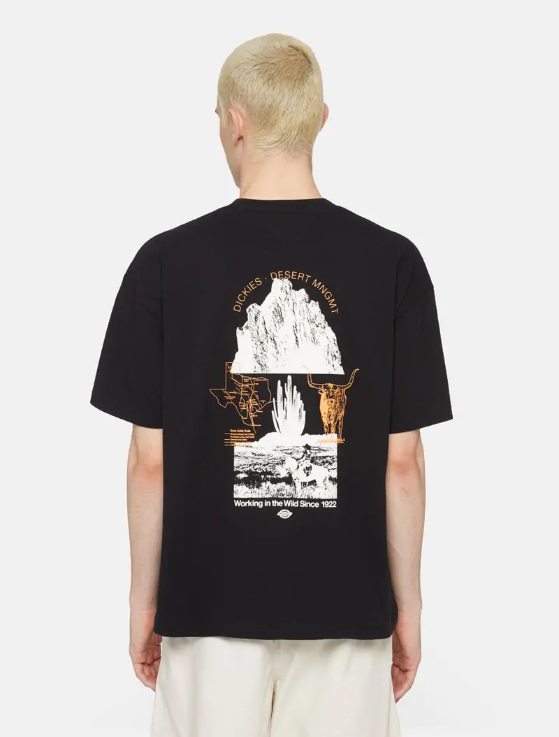 DICKIES PEARISBURG T-SHIRT MEZZA MANICA UOMO DK0A4YRKBLK1