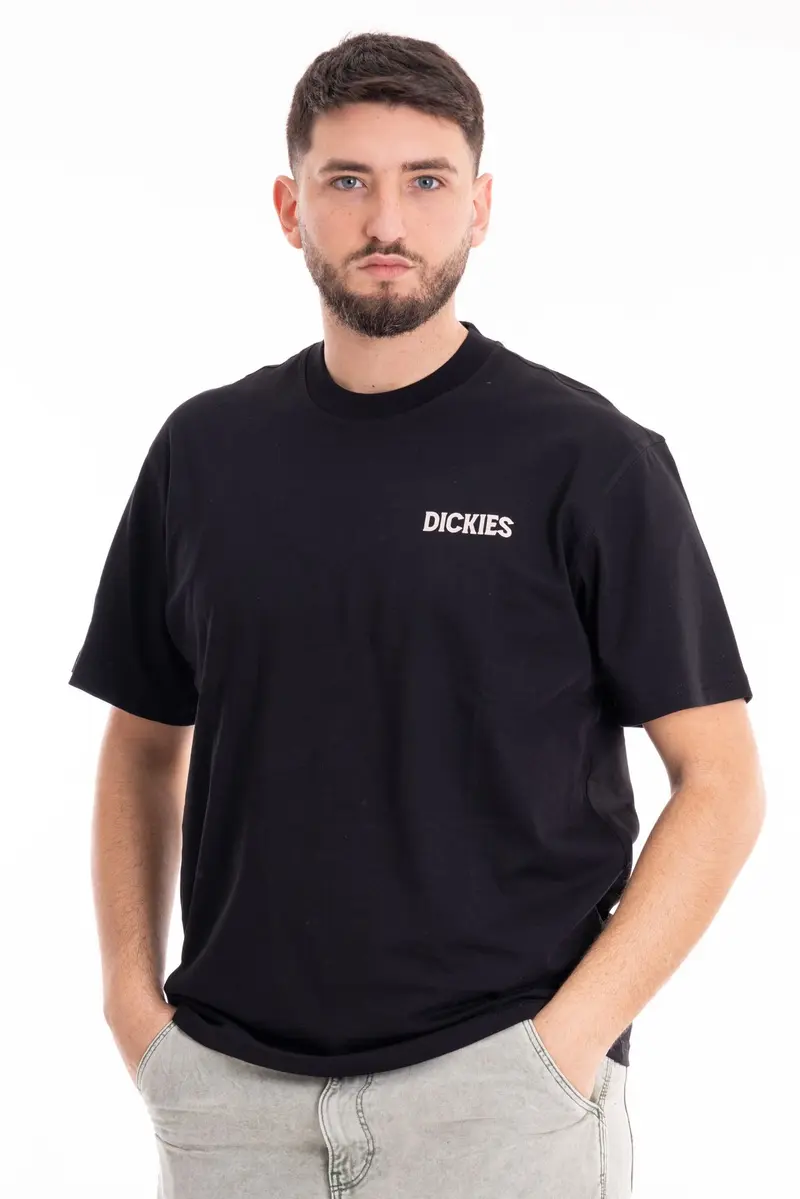 DICKIES T-SHIRT SHORT SLEEVES BEACH UOMO DK0A4YRDBLK1
