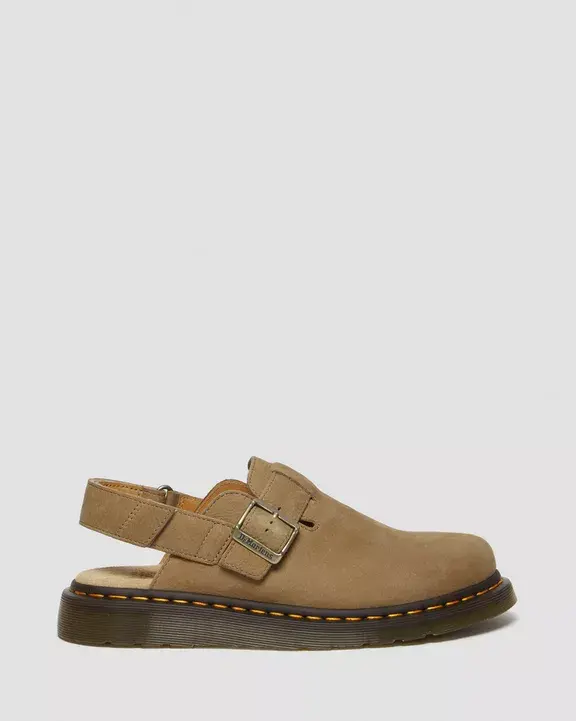 Dr.MARTENS SANDALI JORGE II PATCHWORK IN PELLE NABUK 31568439
