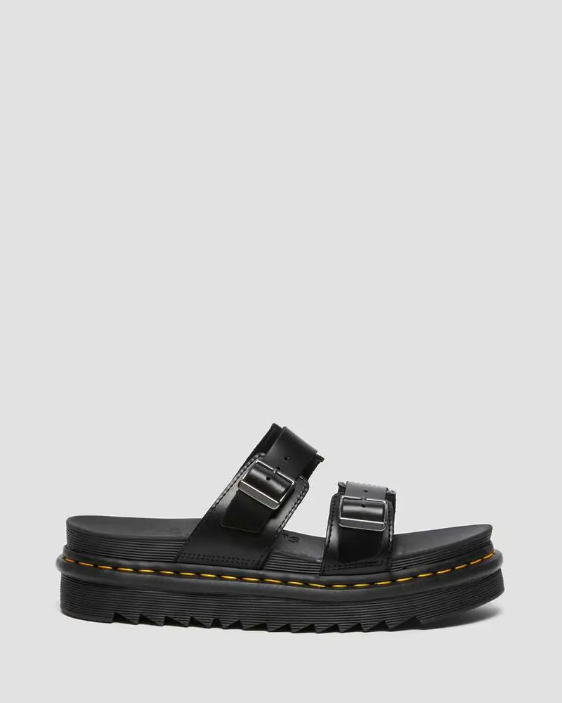 Dr.MARTENS SANDALI MYLES BRANDO IN PELLE CON FIBBIE 23523001