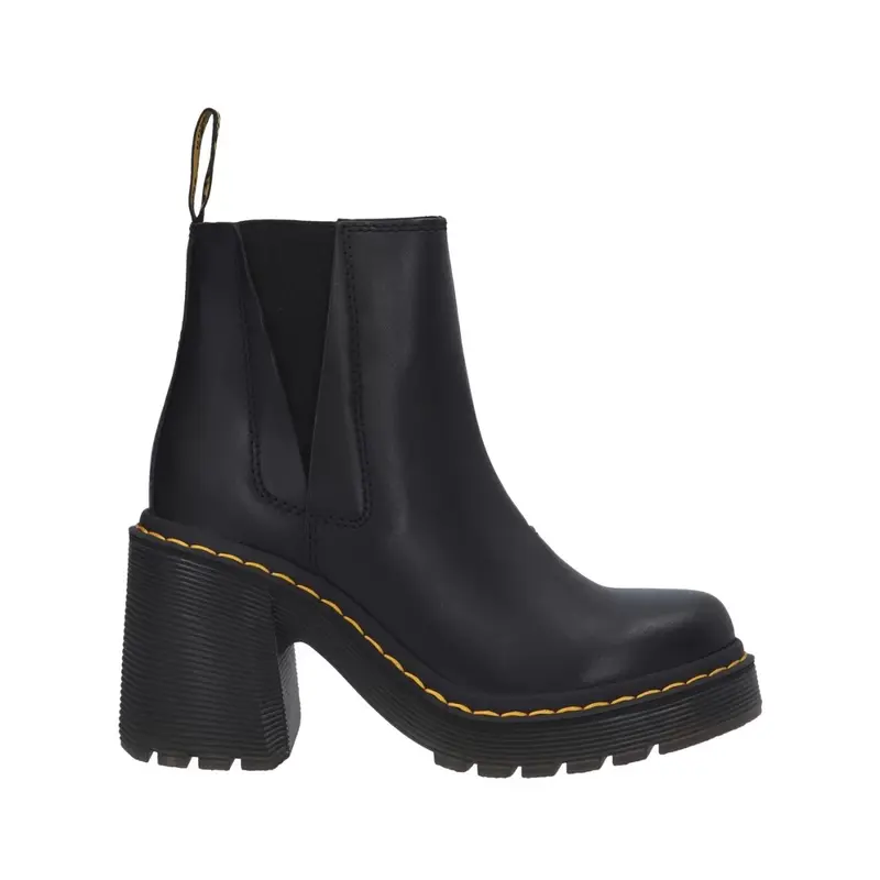 Dr.MARTENS W STIVALETTI CHELSEA DI PELLE SPENCE CON TACCO SVASATO 26440001
