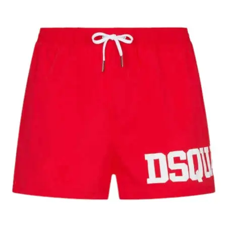 DSQUARED COSTUME BOXER MIDI SCRITTA LATERALE UOMO B8P544 613