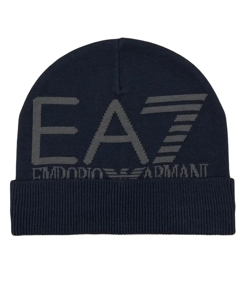EA7 M CAPPELLO KNITTED BEANIE HAT 240127 CC200 22236