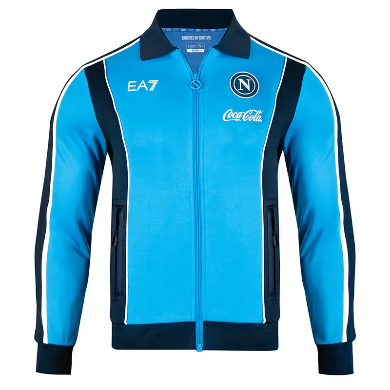 EA7 NAPOLI GIACCA ANTHEM PREGARA EURO N26PU01 AZZ