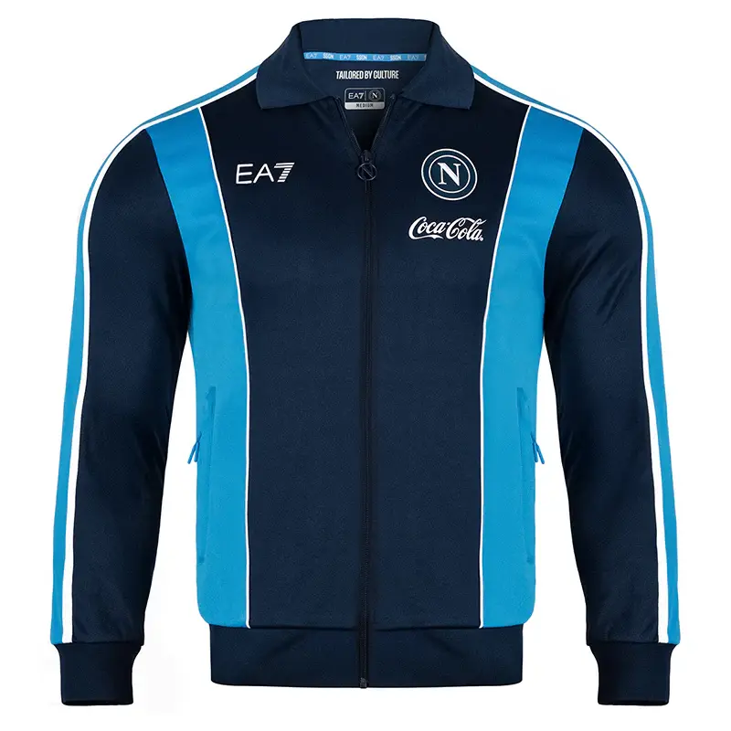 EA7 NAPOLI GIACCA ANTHEM PREGARA EURO N26PU01 BLU