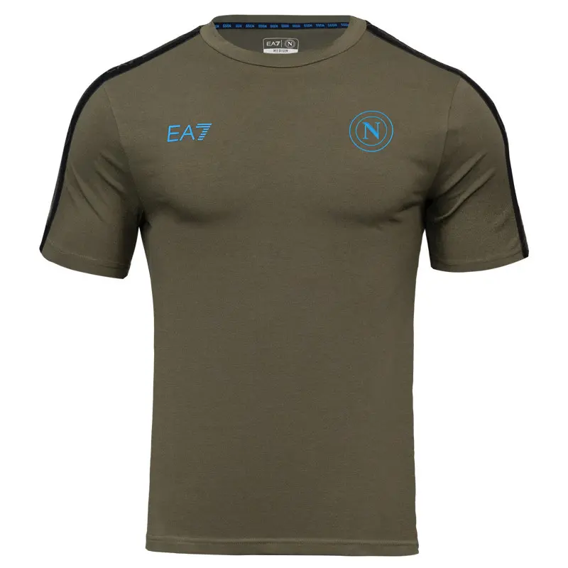 EA7 NAPOLI T-SHIRT TEAM UOMO N25R01 OLI