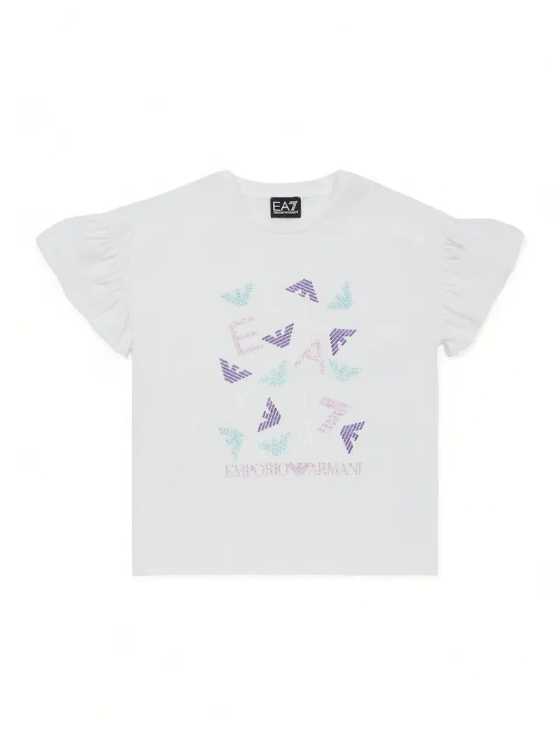 EA7 T-SHIRT JUNIOR 3DFT10 FJLIZ 1100