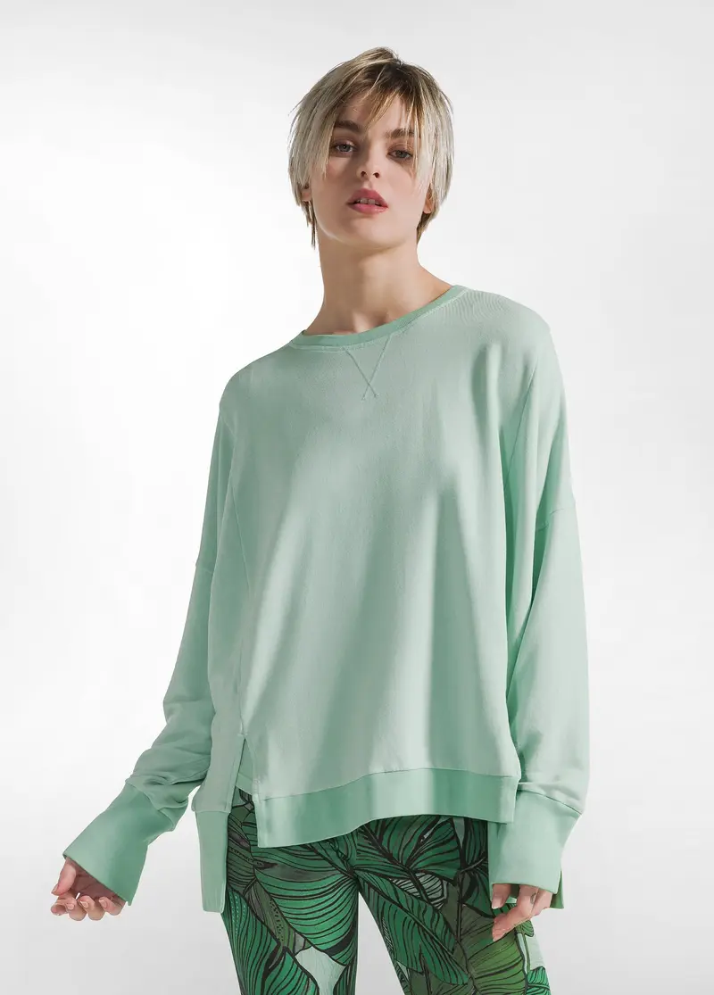 FELPA COMFORT OVERSIZE VERDE