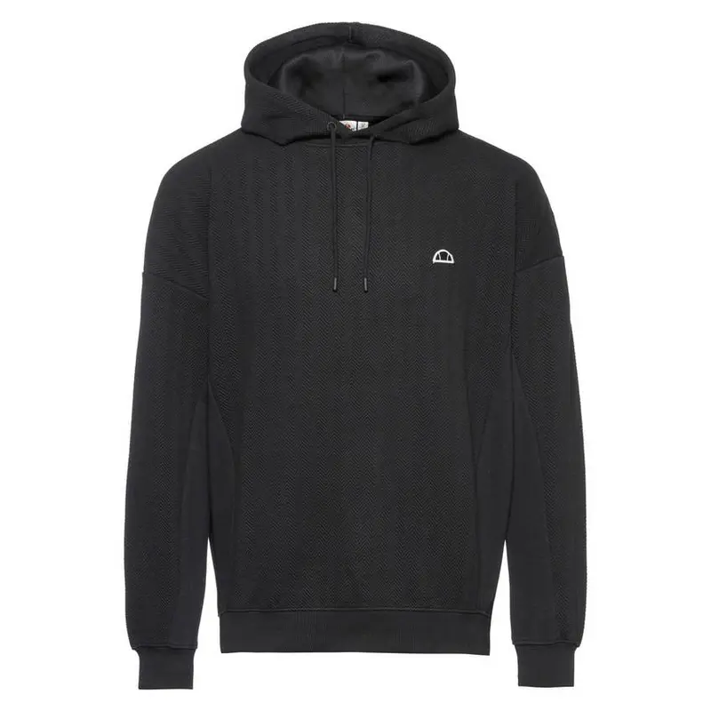 FELPA CON CAPPUCCIO ELLESSE NERA LOGO CLASSIC UOMO EHM278W25