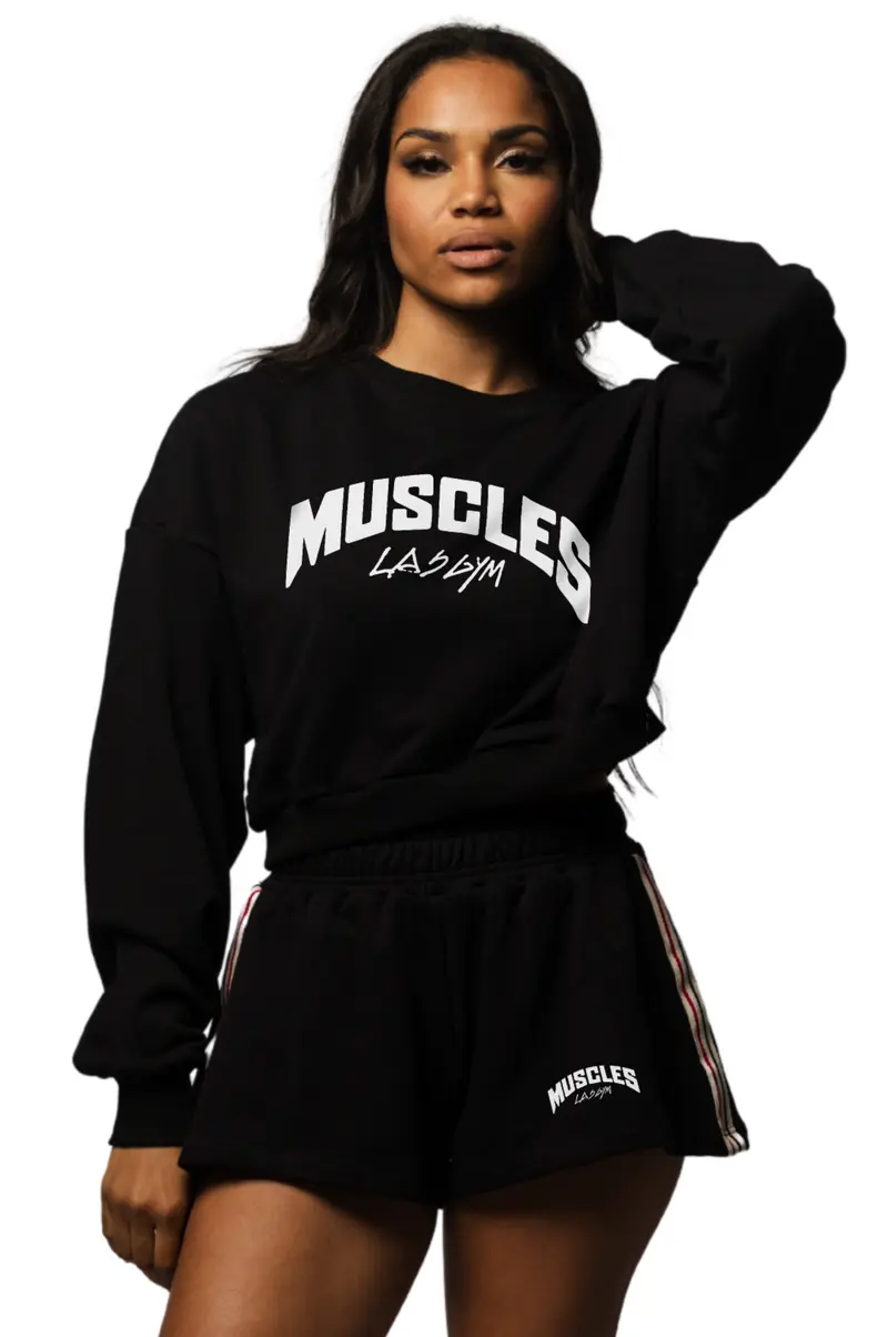 Felpa Crop Muscle