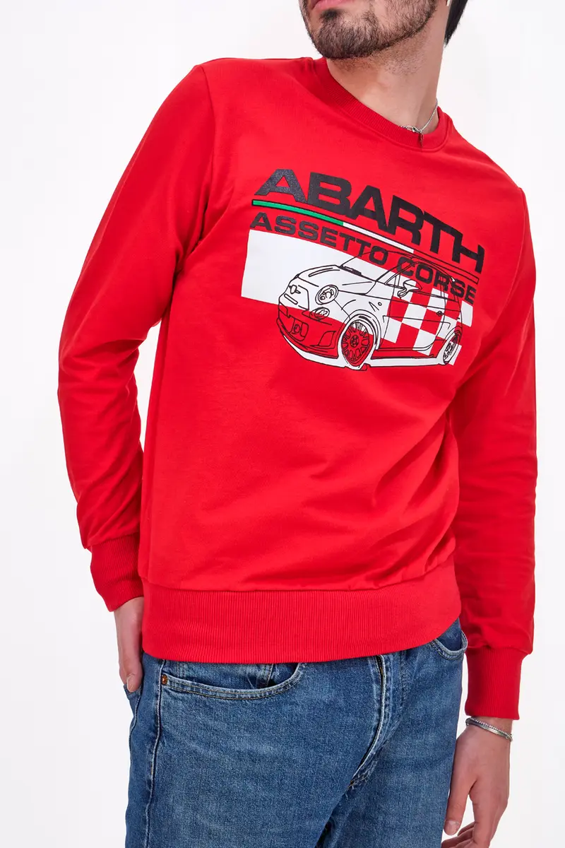 Felpa Leggera Rossa Abarth AH23SS281