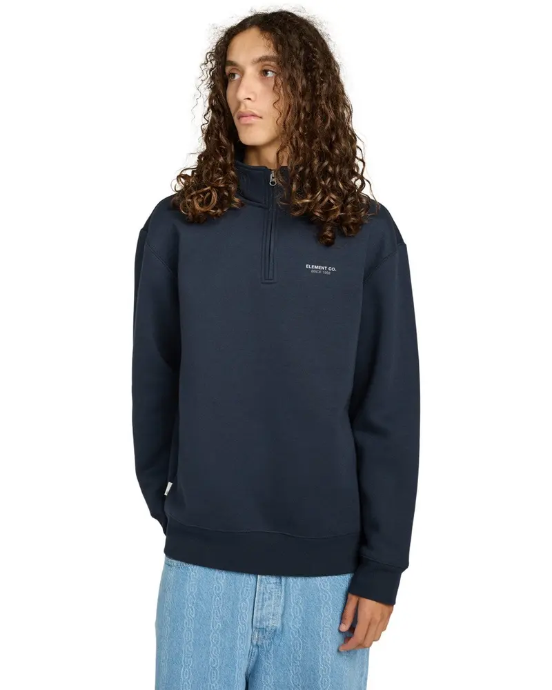 Felpa Mezza Zip Element Uomo