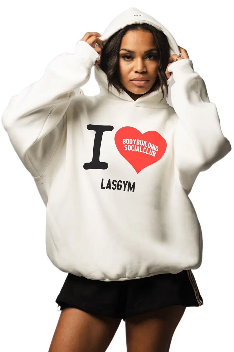 Felpa Oversize I LOVE LASGYM