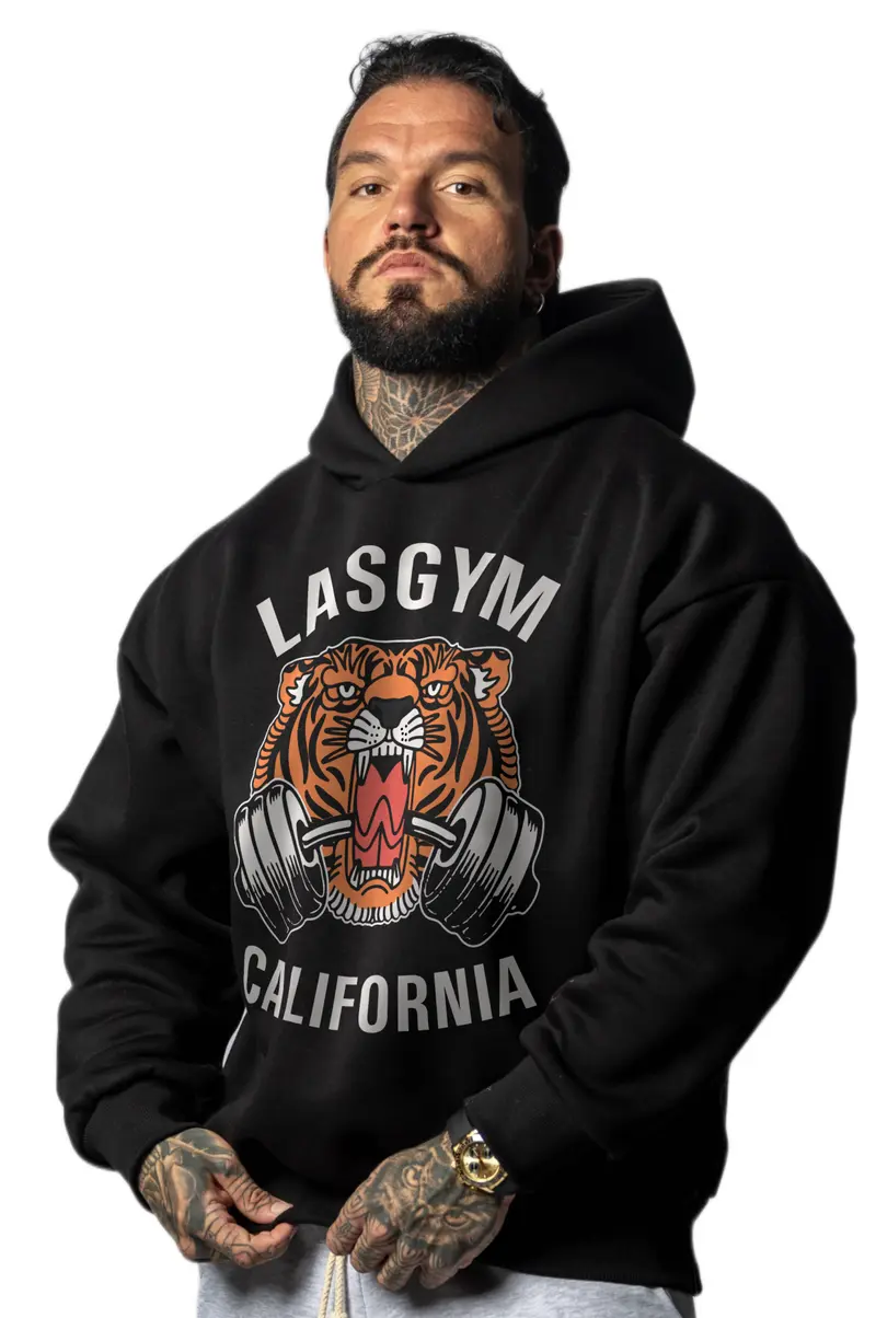 Felpa Oversize Old Tiger