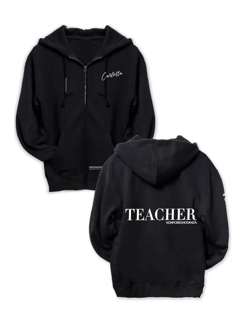 Felpa teacher PERSONALIZZABILE