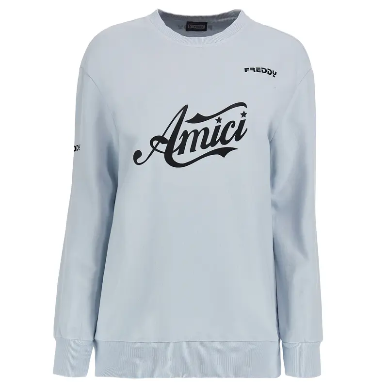Felpa ufficiale Amici unisex con logo a contrasto