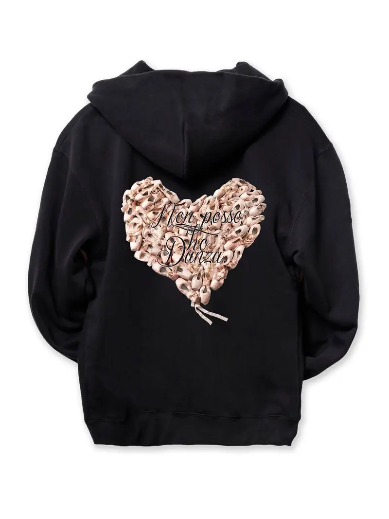 Felpa zip Cuore PERSONALIZZABILE