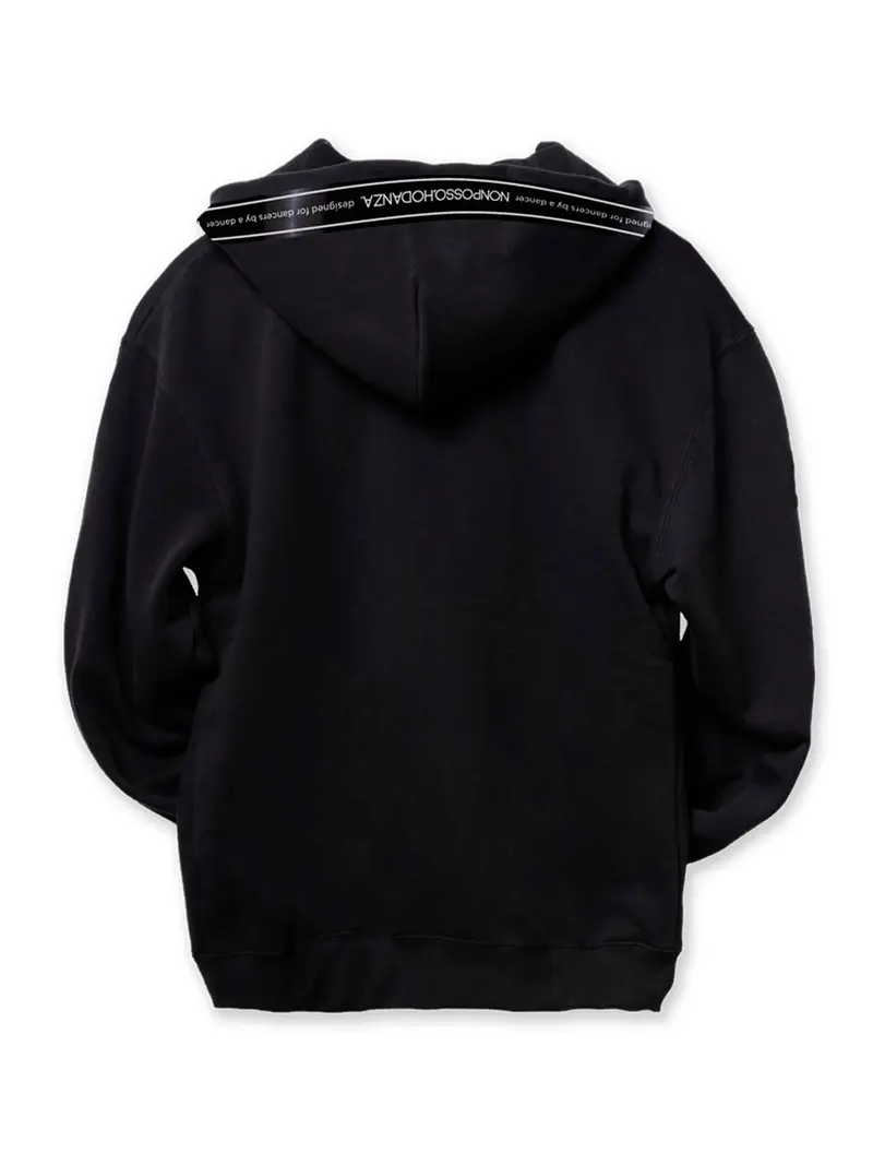 Felpa zip #nonpossohodanzastripes PERSONALIZZABILE