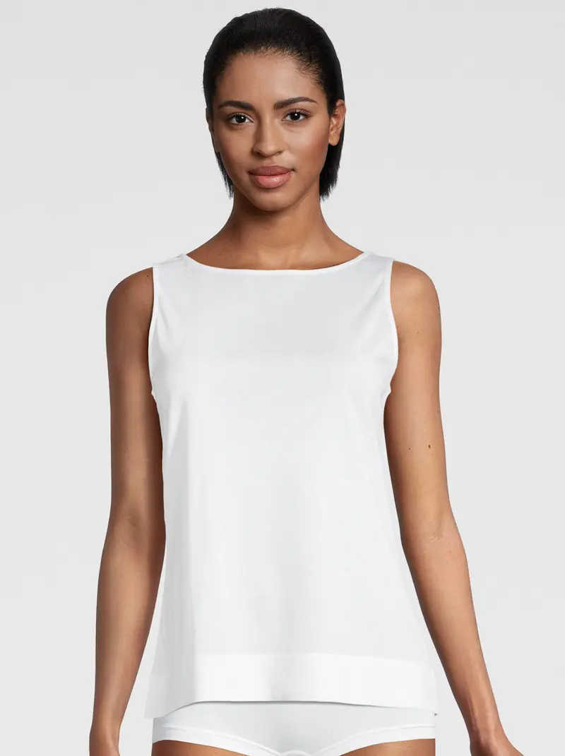 Filoscozia boat neckline Tank Top 3180