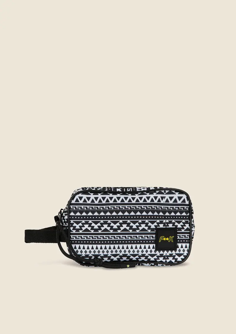 FK COBA BEAUTY CASE CON FANTASIE GEOMETRICHE M02AP81X09