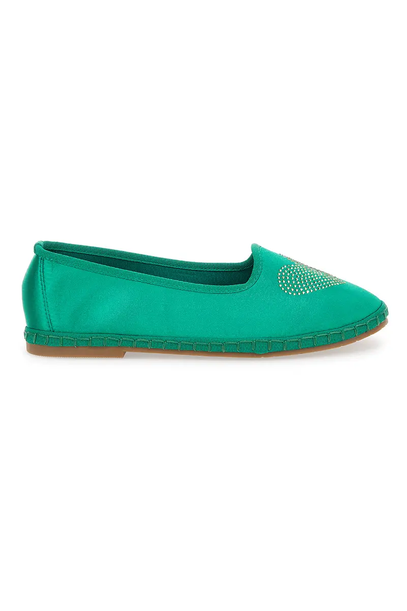 Friulane Verdi con strass Pushy Wamp 210862