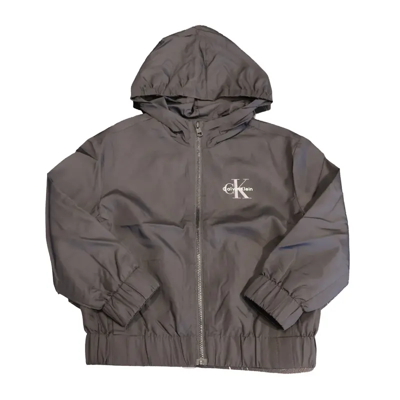 GIACCA A VENTO CALVIN KLEIN JEANS BLACK JUNIOR