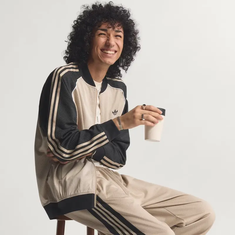 GIACCA ADIDAS MESH TRACK TOP UOMO