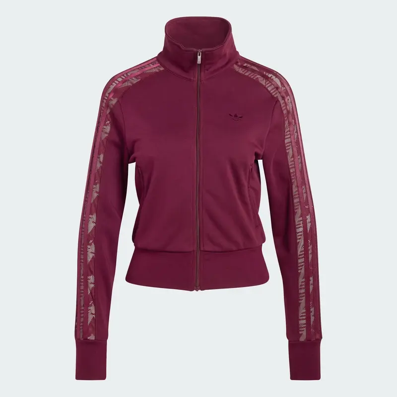 GIACCA ADIDAS ORIGINALS FIREBIRD LACE TRACK TOP BORDEAUX