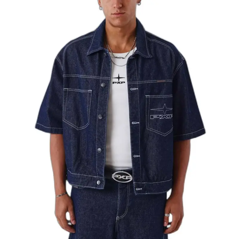 GIACCA DENIM KNOCKOUT PROJECT X PARIS