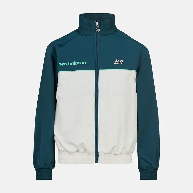 GIACCA SPORTIVA NEW BALANCE JUNIOR VERDE
