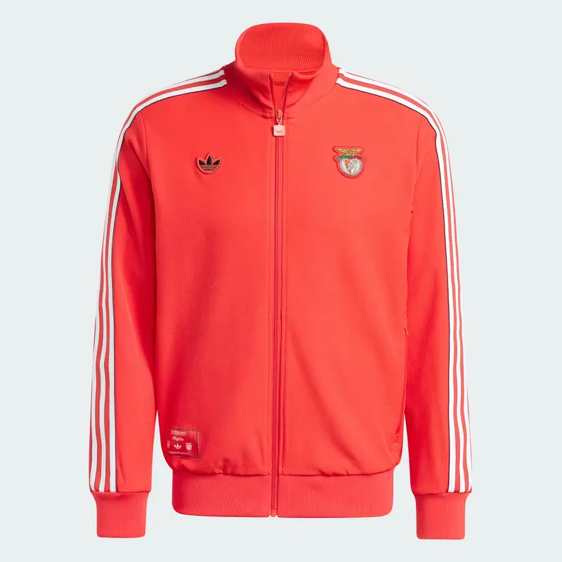 GIACCA UOMO SPORTIVA ADIDAS ORIGINALS BENFICA TERRACE ICONS ROSSA JL5552