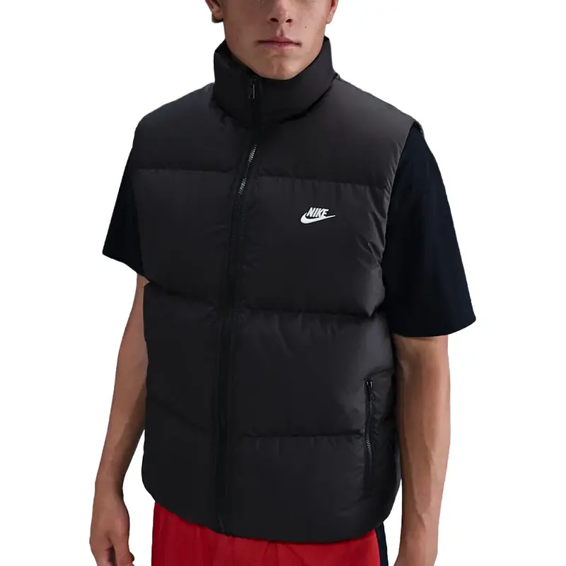 GILET PIUMINO NIKE SPORTSWEAR CLUB THERMA-FIT UOMO NERO IB2977