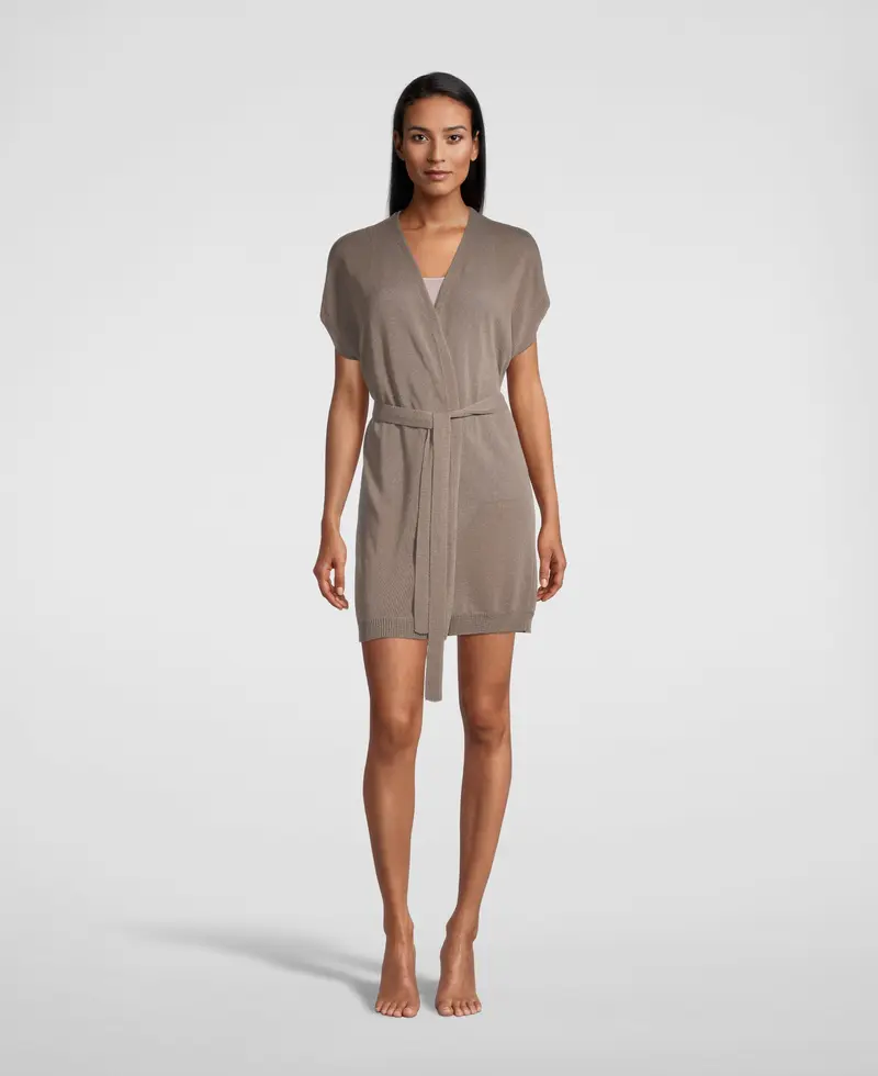 GILET SMANICATO Woman100% Cotton 6807