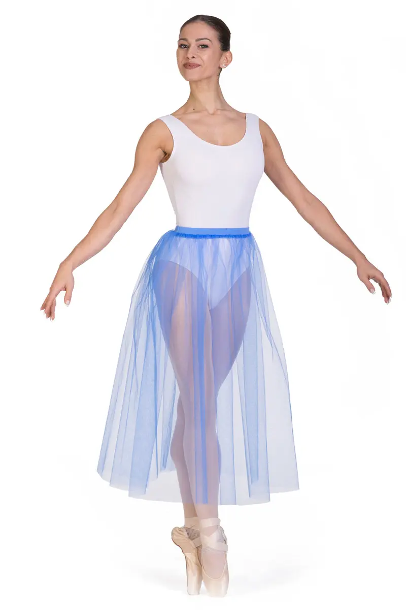 Gonna danza classica in tulle F408