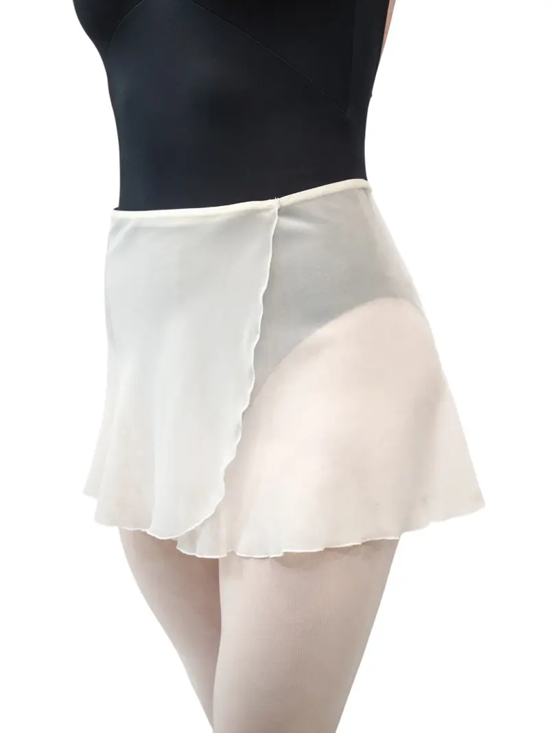 Gonnellino Danza Bianco a Portafoglio MP301