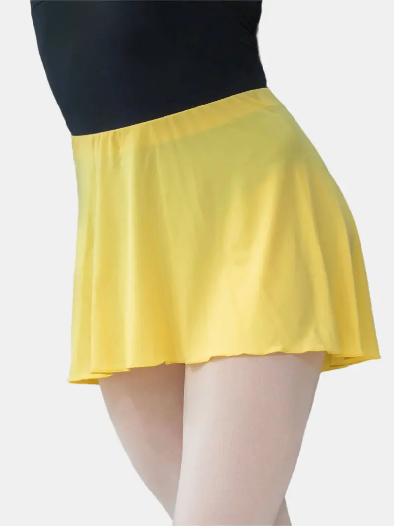 Gonnellino Danza Giallo con Elastico in Jersey MP340