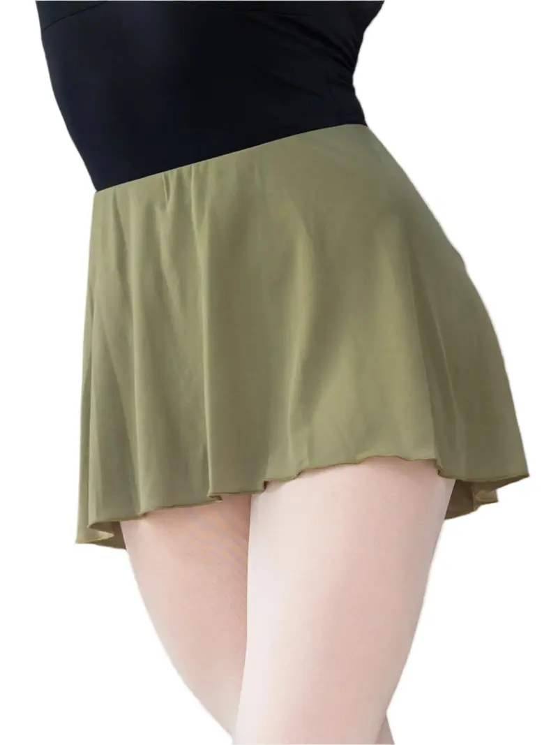 Gonnellino Danza Verde con Elastico in Jersey MP340