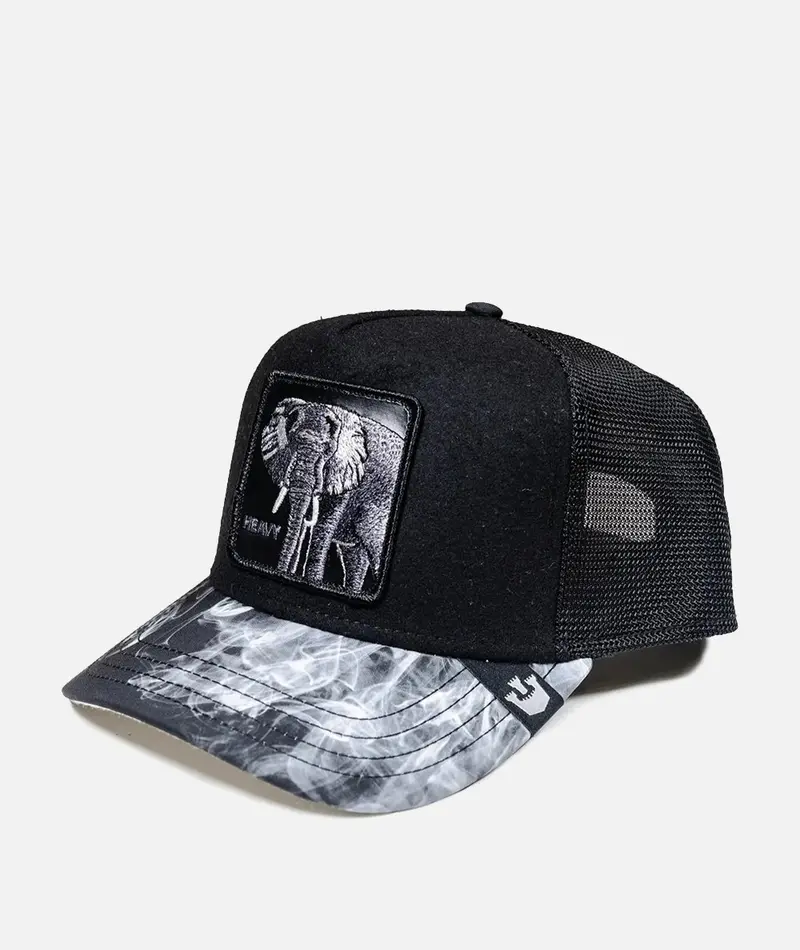 GOORIN BROS BIG HEAT LEATHER BASEBALL CAP 0601