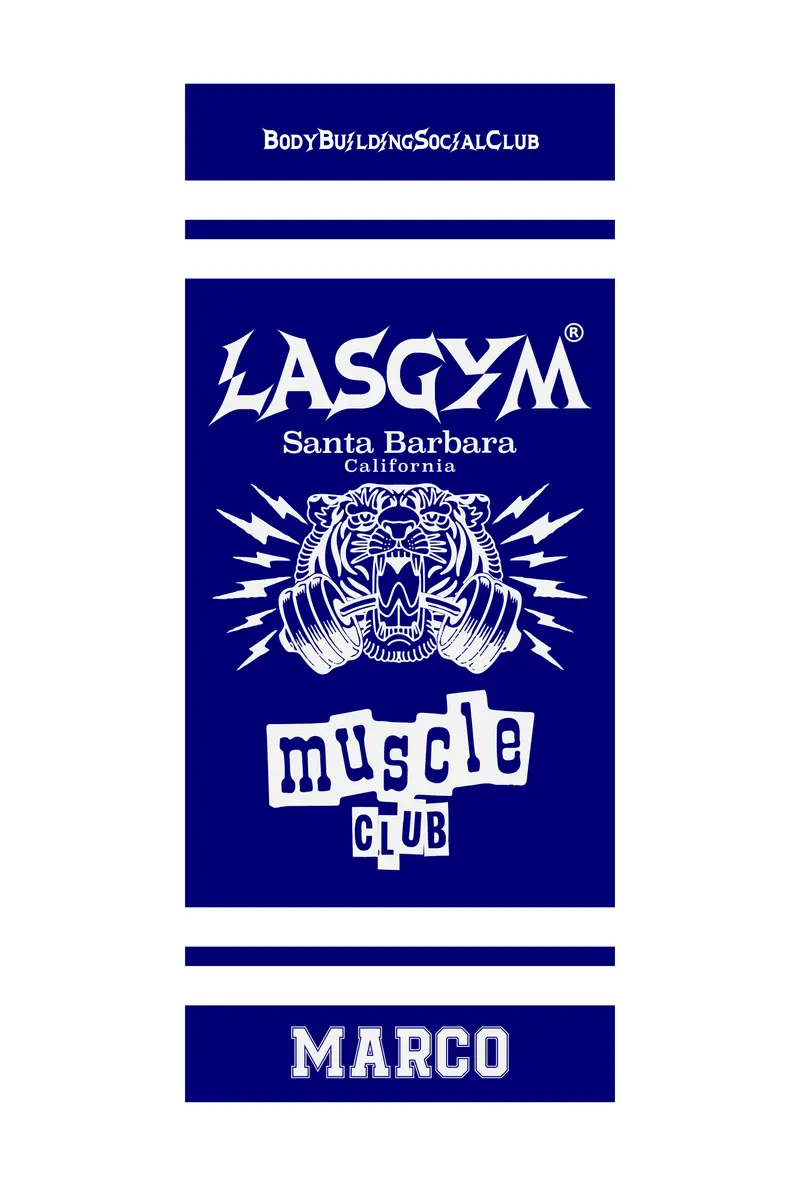 GYM TOWEL PERSONALIZZABILE (DISPONIBILE IN 18 COLORI)