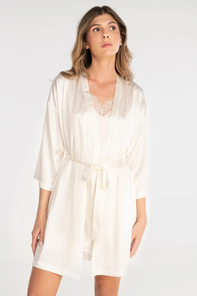 Homewear silk kimono 10310