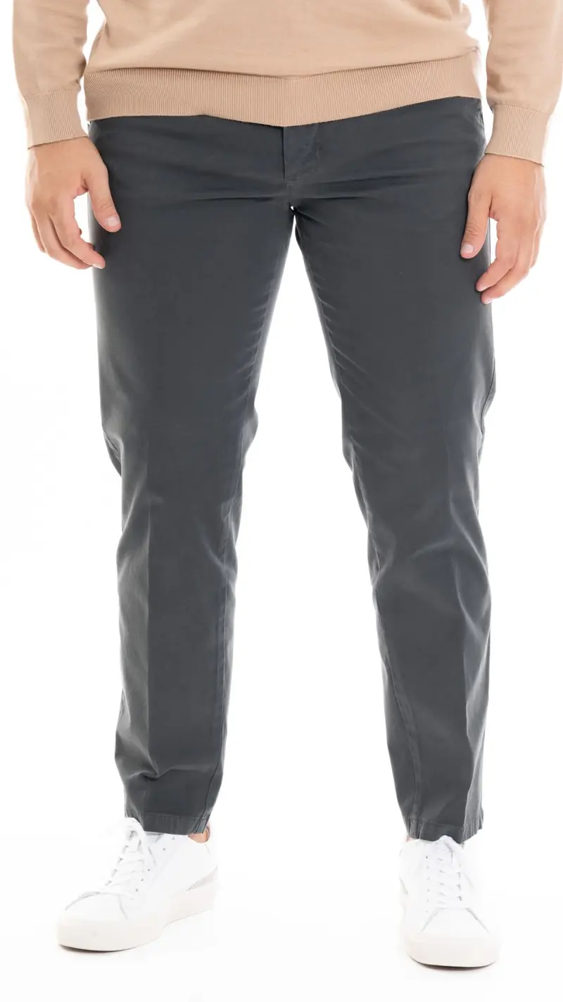 HYPS PANTALONE UOMO FIORENTINO IN RASO FIORENTINO E22 GRI