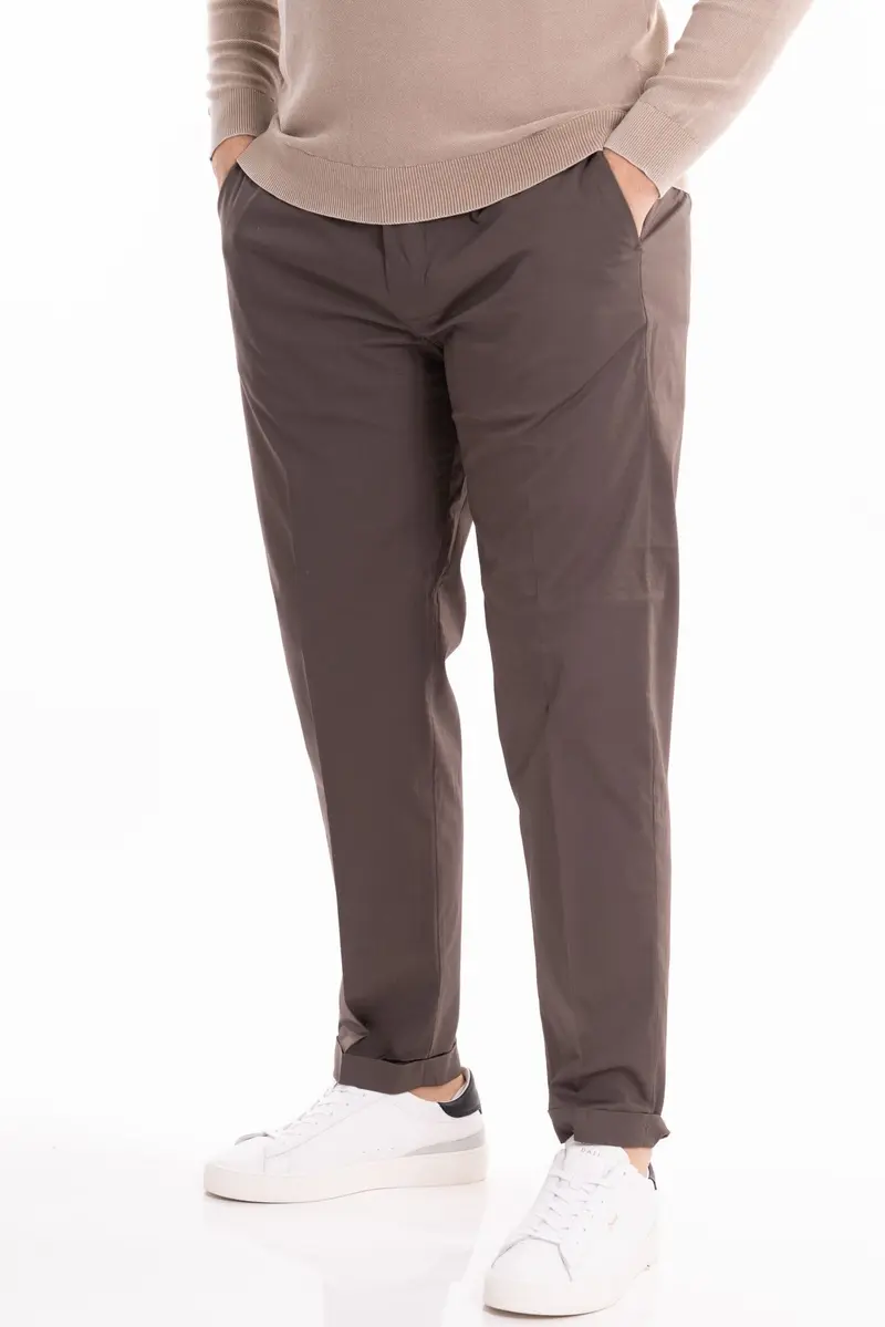 HYPS PANTALONE UOMO IN COTONE TECNICO MODELLO MOLFETTA MOLFETTA 21 FNG