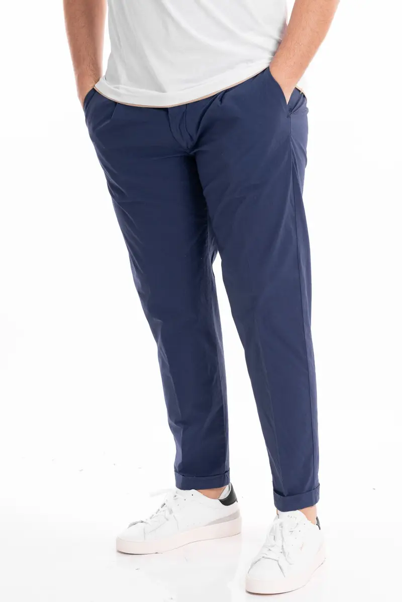 HYPS PANTALONE UOMO MODELLO VIAREGGIO VIAREGGIO PCAY14 BLU