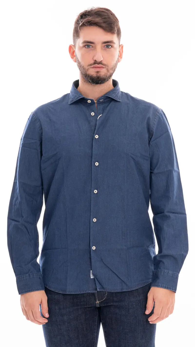 IMPURE CAMICIA MANICA LUNGA COLLO ALLA FRANCESE UOMO RILEYJE2 C27