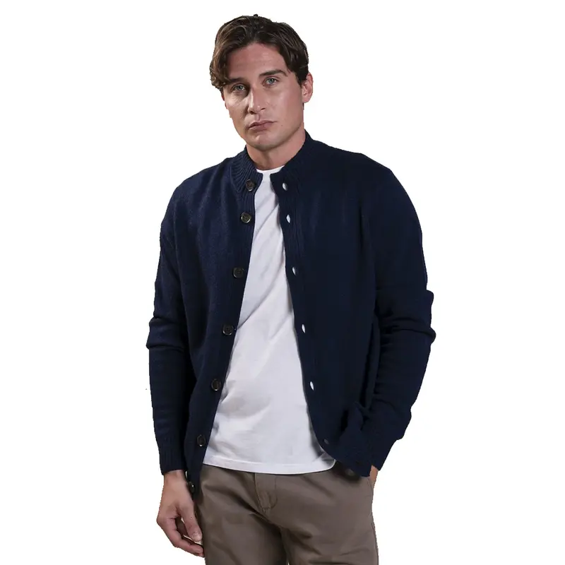 IMPURE CARDIGAN CON BOTTONI E COLLETTO UOMO CHASE C01
