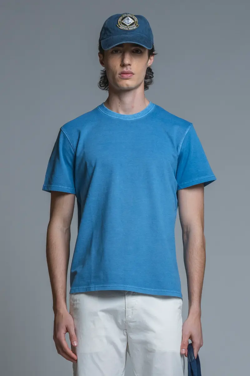 IMPURE JOSHUA T-SHIRT IN PIQUET ELASTICIZZATO UOMO JOSHUA PIQC26