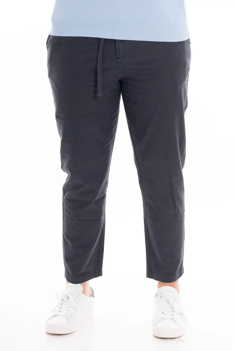 IMPURE PANTALACCIO UOMO CHINO IN MISTO LINO CHL1951 C01