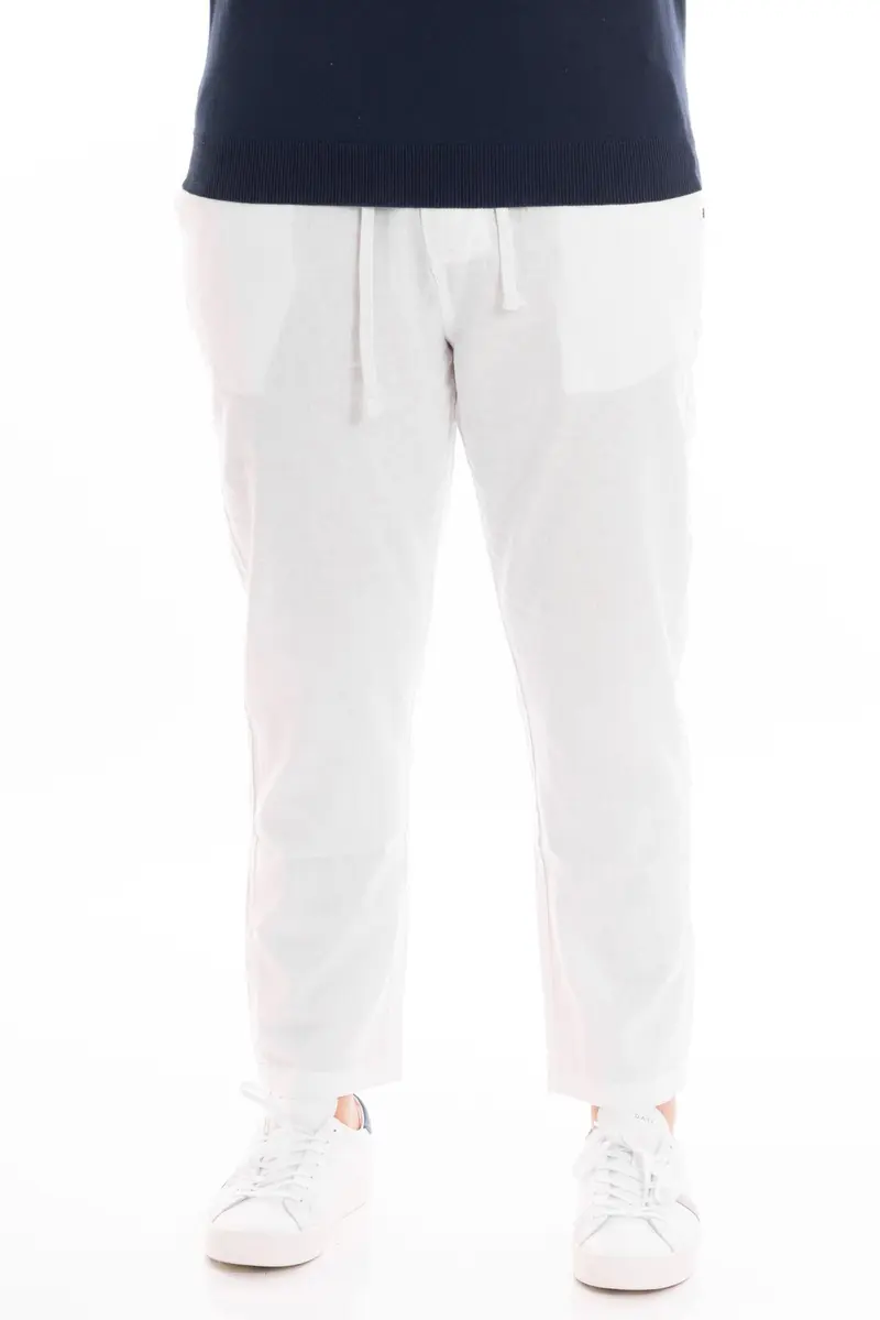 IMPURE PANTALACCIO UOMO CHINO IN MISTO LINO CHL1951 C24