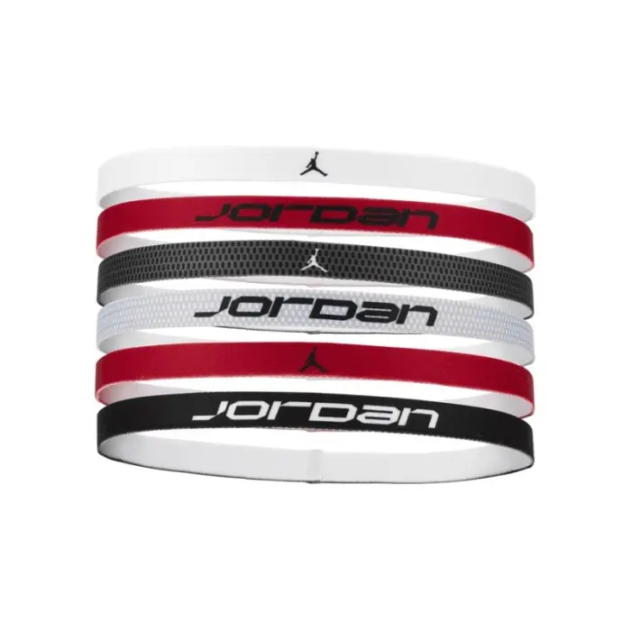 J1011996117 - FASCE CAPELLI JORDAN ELASTIC SPORT HEADBANDS 6 PACK