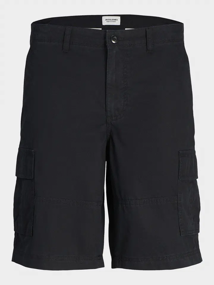 JACK&JONES BERMUDA CARGO STCOLE CAMPAIGN UOMO 12253222 BLK